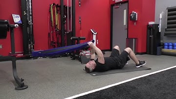 NT Loop Dead Bug - Band Abs Exercise for Core Stability