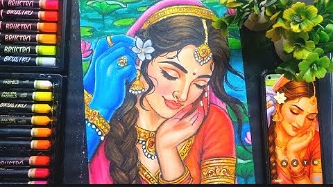 Radharani drawing easy | Radha Maiya drawing video Part 3 | CTW