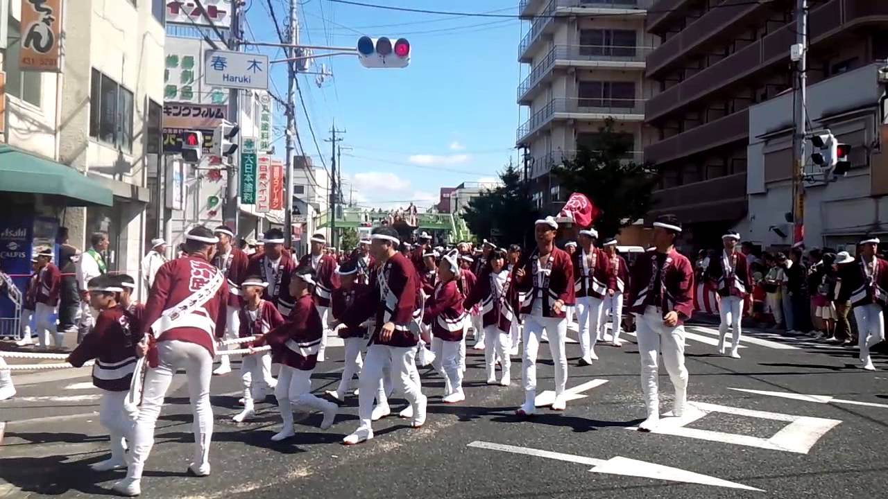 H26年(2014年)9月13日 春木大小路町パレード後、駅下がり YouTube