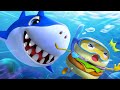 The shark is comingmore  yummy foods family collection  best cartoon for kids