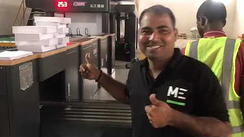 CHM A4 copy paper fully automatic cut size sheeting and packaging production line #shorts #machine