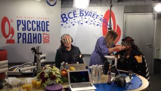 Игорь Гуляев и Валерий Меладзе в открытой студии Русского Радио
