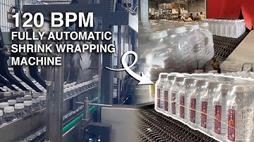 120 Bpm Automatic Shrink Wrapping Machine