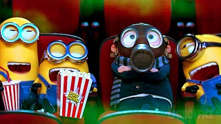 Gru et les Minions vident le ciné avec un gigaprout | Les Minions 2: Il était une fois Gru