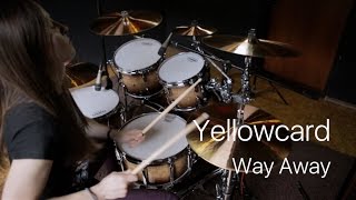 Yellowcard - Way Away (drum cover by Vicky Fates)