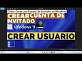 Cómo Crear una Cuenta de Invitado o Usuario en Windows 11/10 ¡FÁCIL y RÁPIDO 2025!