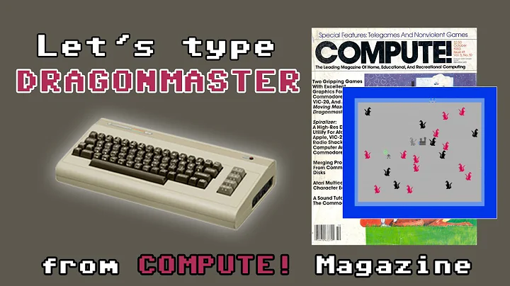 Let's Type Dragonmaster from COMPUTE! Magazine - Commodore 64 - Issue 41, October 1983