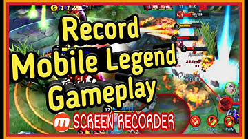 How to record your Mobile legend Gameplay || record gameplay with sound || Mobizen Screen Recorder