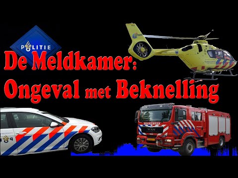 De meldkamer - Een verkeersongeval met beknelling prio 1