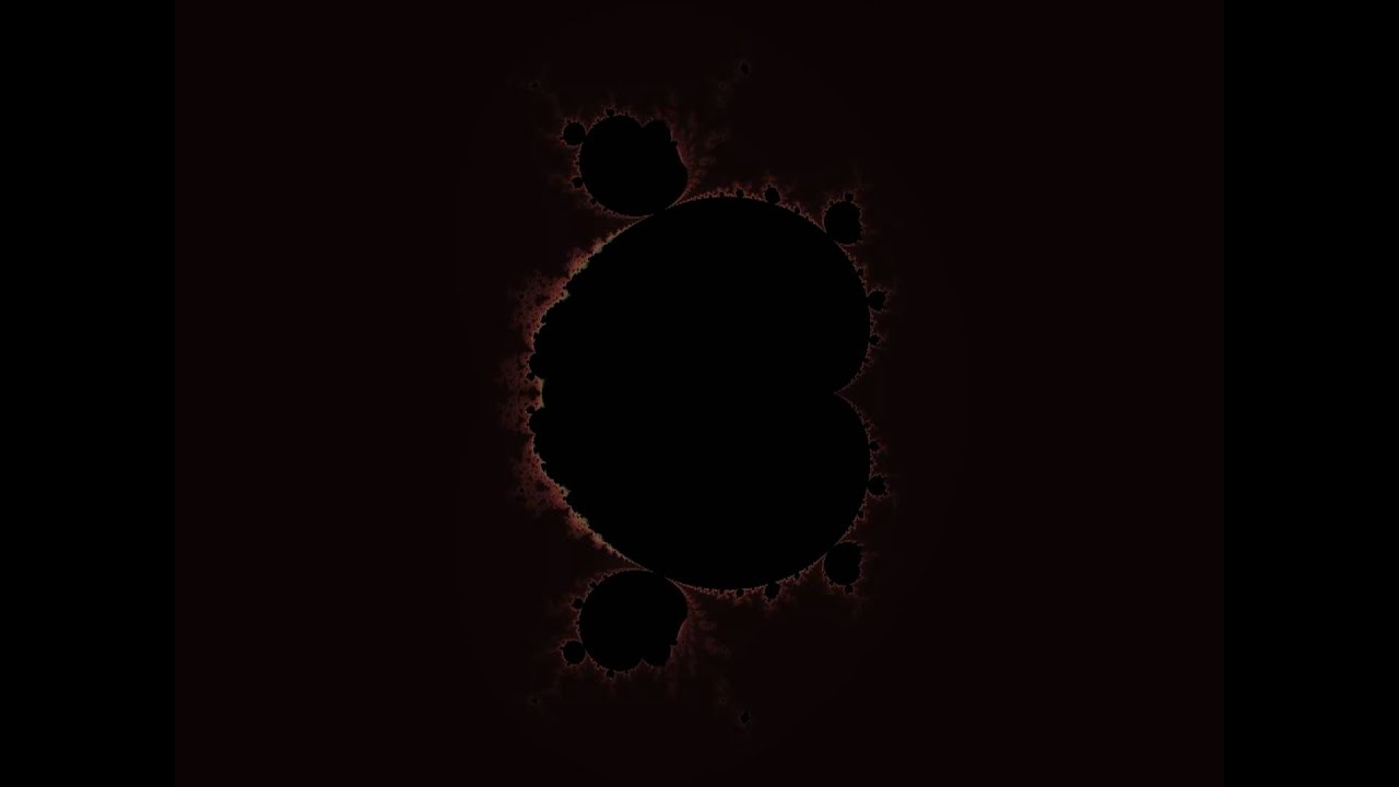 Mandelbrot animation #2: variable real exponent, full HD