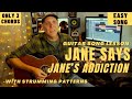 Super EZ Guitar Song Lesson Jane Says by Jane&#39;s Addiction - Just 3 Chords