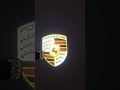 Светодиодные плафоны подсветки с проекцией логотипа Porsche
