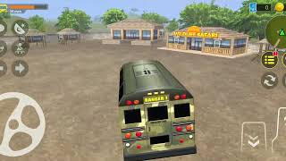 Jungle safari bus driving - free mode bus simulator | bus driving game 🎮 🎯 it's Vipul Gamer  screenshot 1