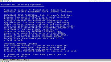 How to install Windows NT 4.0 with Service Pack 6
