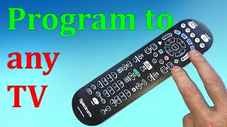 Any TV Spectrum remote control programming without codes Resimi