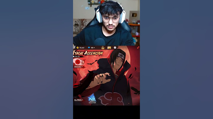 Itachi Bundle Spin 🔥 Free Fire X Naruto Chapter 2 | Itachi Bundle In Free Fire #gwshooter