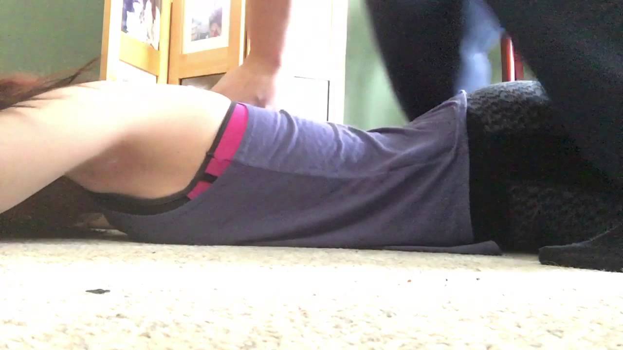 Loud back crack after school YouTube