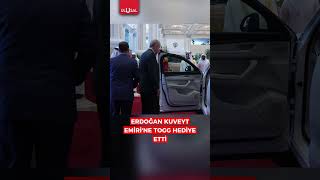 Cumhurbaşkanı Erdoğan Kuveyt Emirine Togg Hediye Etti