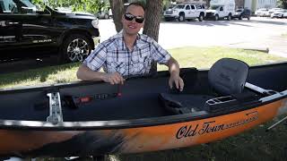 Old Town Solo Canoe Lineup