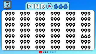 Find the Odd number | Can You Find Odd One OUT