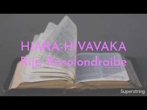 Hiara Hivavaka Isika RIJA RASOLONDRAIBE Karaoké