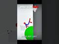 Stickman Dismounting 💀 Epic Moment 🔥#shorts #trollface #edit #gaming