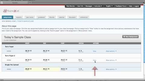 Submitting a Paper in Turnitin - Instructor Training
