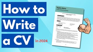 How to write a CV  With example CV walkthrough [Get noticed]