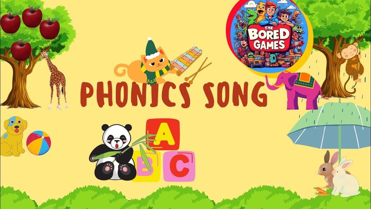 ABC Alphabet song| kids| toddlers| kidergarten| funplay | The Bored