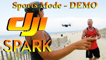 DJI SPARK Sport Mode | DEMO & TESTING - WOW!