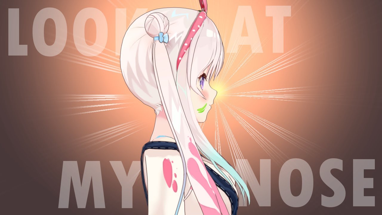 【おうち3D】LOOK! I just wanna show my nose, LIHAT HIDUNG YOPI!【 iofi / ホロライブ 】