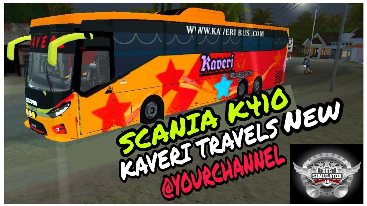KAVERI TRAVELS (NEW) LIVERY || SCANIA K410 || GAME PLAY  