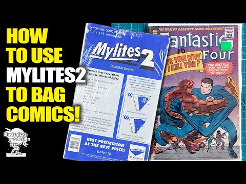 How To Use MYLITES2 Bags To Store Your Comics! 