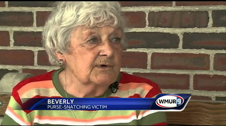 82-year-old purse-snatching victim shares lessons learned
