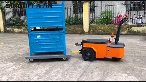 ML450/600/1000BP Smart Tow Tractor: Remote Control with Precision & Safety