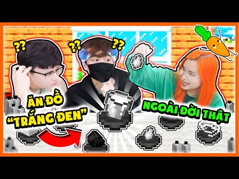 Video Kamui và Siro Thử Thách ĂN Đồ Ăn Trong Minecraft Màu... - youtube
