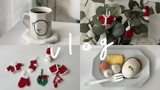 Vlog | Morando com alguém que adora trabalhar em casa | Decoração de Natal acessível | Feriados |...