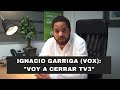 Ignacio Garriga (VOX): "La Generalitat da órdenes expresas para no disolver a los que nos atacan"