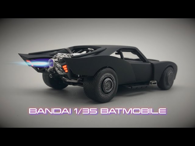 BANDAI 1/35 BATMOBILE(THE BATMAN Ver.) FULL BUILD - YouTube