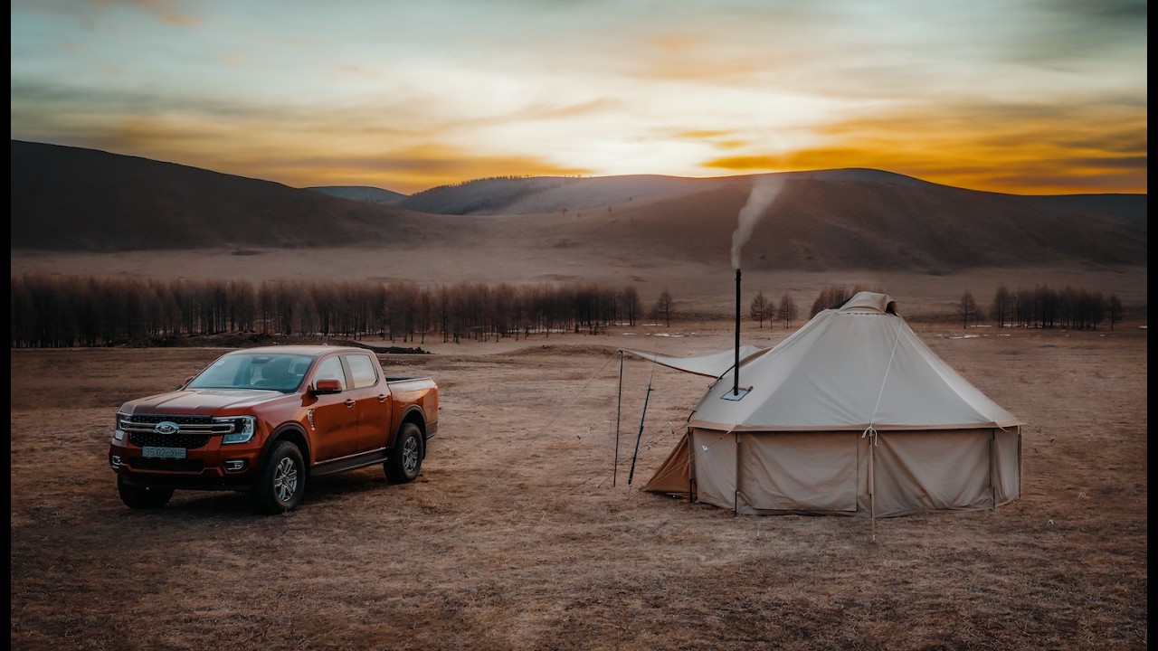 Хавар ирлээ | Төлийн дуу, салхины исгэрээ | Cozy Mongolian Camping ASMR