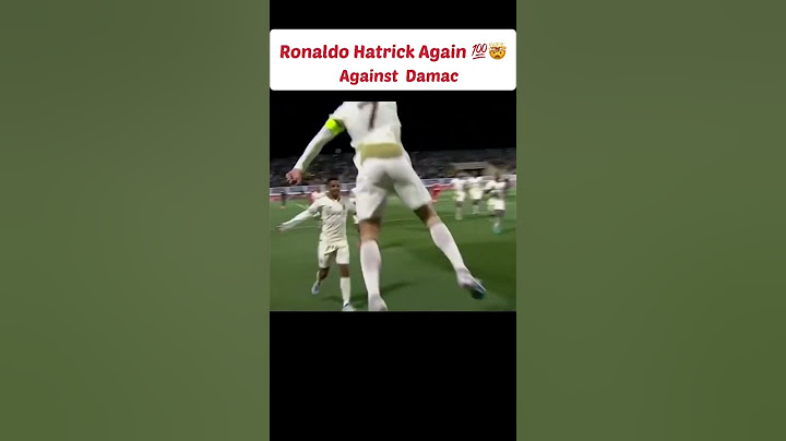 Ronaldo scores 3 goals Vs Damac 🧨🐐 #ronaldo #alnassrvsdamac #football #shorts