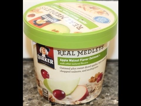 quaker-real-medley’s:-apple-walnut-flavor-oatmeal-review