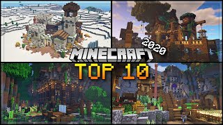 TOP 10 Minecraft Builds of 2020 by Mythical Sausage