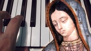 La Guadalupana / Piano  Tutorial / Notas Musicales / Cover chords