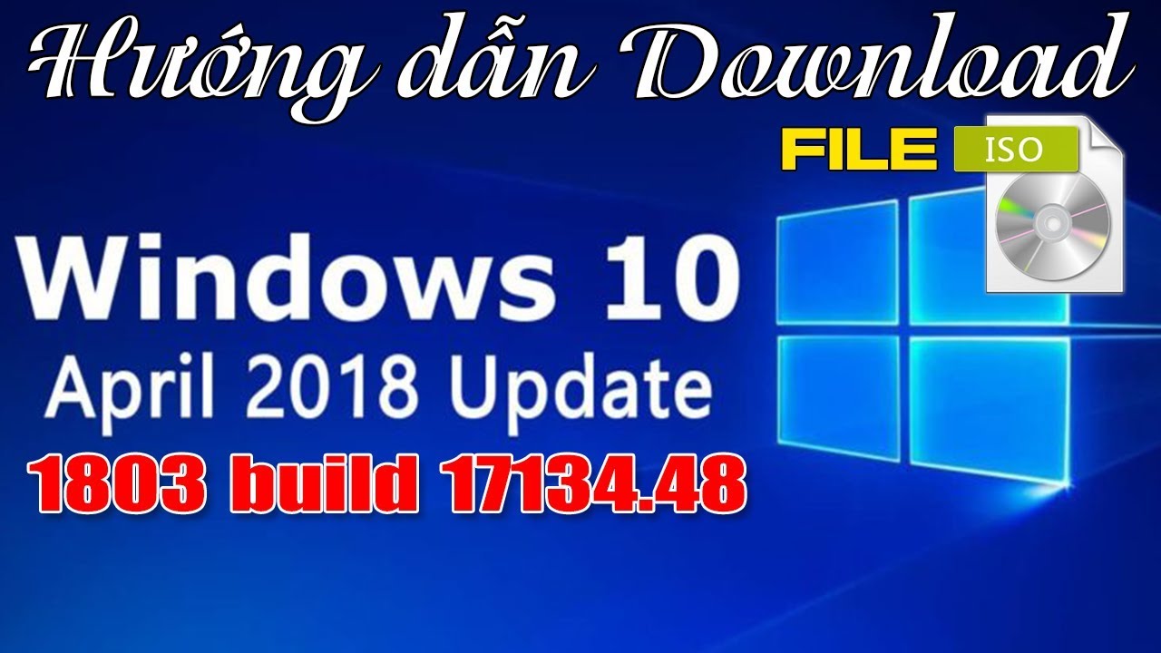 Chu Đặng Phú Hướng Dẫn Download File Iso Windows 10 1803 Từ Microsoft Để  Cài Được Nhiều Máy - Youtube