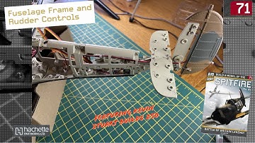 Build a Spitfire Mk1A - Issue 71. A 1/18 Scale model aircraft build by Hachette PartWorks Ltd