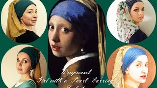 Wrapunzel 'Girl With A Pearl Earring' Tutorial