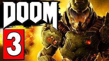 DOOM 4 Full Game Walkthrough Part 3 MISSION - ARGENT TOWER / SCALE THE TOWER