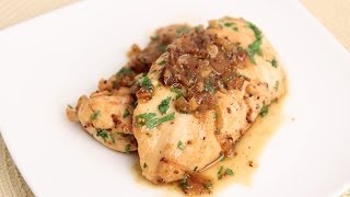 Honey Mustard Sauteed Chicken Recipe - Laura Vitale - Laura in the Kitchen Episode 715