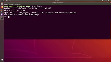 How to Install Python3 BeautifulSoup4 Library in Ubuntu Linux